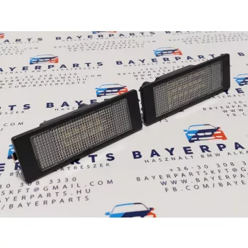   BMW E81 E85 E87 E63 E64 F12 F13 F06 F20 rendszám tábla led világítás