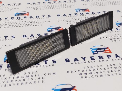 BMW E81 E85 E87 E63 E64 F12 F13 F06 F20 rendszám tábla led világítás