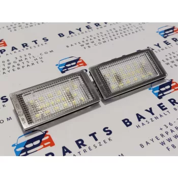 BMW E46 coupe rendszám tábla led világítás