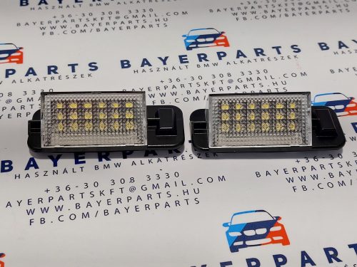 BMW E36 rendszámtábla rendszám tábla led világítás