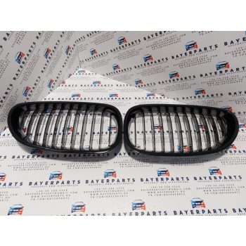 BMW E60 E61 új fényes fekete vese hűtőrács BMW E60 E61 új fényes fekete vese hűtőrács