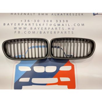 BMW F10 F11 új matt fekete vese hűtőrács BMW F10 F11 új matt fekete vese hűtőrács