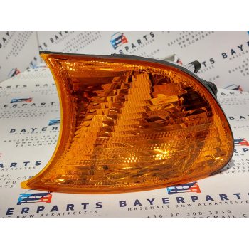BMW E46 coupe cabrio facelift előtti új bal első sárga index lámpa   BMW E46 coupe cabrio facelift előtti új bal első sárga index lámpa