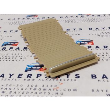 BMW E46 új középső középkonzol tároló rekesz roló - bézs   BMW E46 új középső középkonzol tároló rekesz roló - bézs