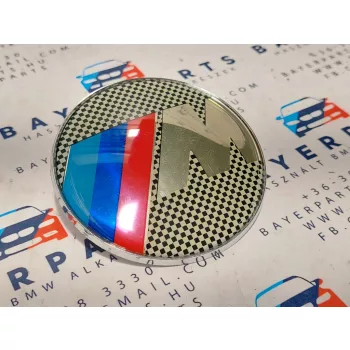   BMW E46 E30 E36 E39 E38 E90 X5 stb bontott első "M" embléma 82mm
