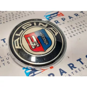 Bmw E46 E90 F30 stb. 74mm bontott hátsó Alpina embléma