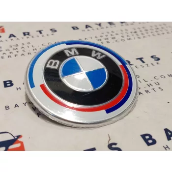 Bmw E46 E90 F30 stb. 74mm bontott hátsó 50th embléma