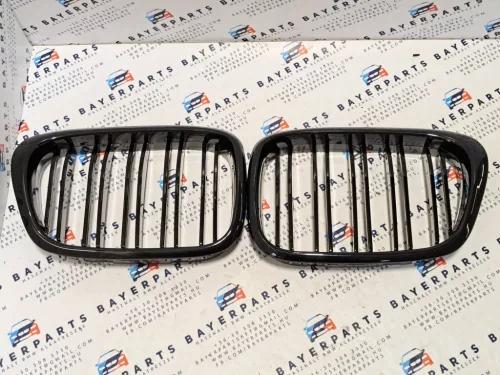 BMW E39 sedan touring fényes fekete új dupla pálcás vese hűtőrács
