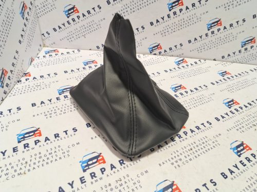 BMW E60 E61 új fekete bőr váltószoknya váltózsák váltó szoknya