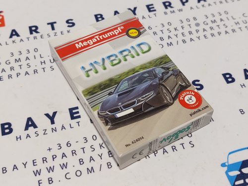 Hybrid autók autós kvartett kártya autóskártya