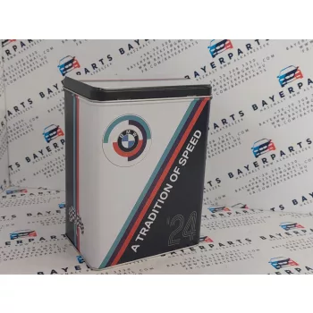   BMW Motorsport " A tradition of speed " fém doboz tároló tárolódoboz