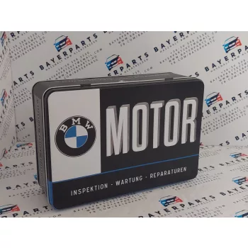 BMW Motor Service fém doboz tároló tárolódoboz