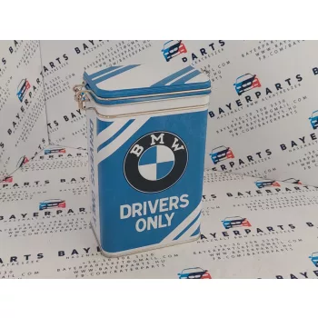 BMW Drivers only csatos fém doboz tároló tárolódoboz