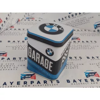 BMW Garage fém teás tea doboz tároló tárolódoboz