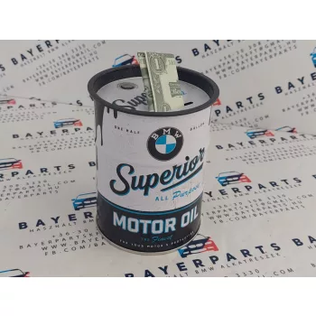BMW Superior motor oil fém hordó persely doboz tároló