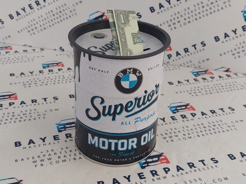 BMW Superior motor oil fém hordó persely doboz tároló