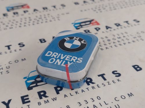 BMW Drivers only - kék - fém cukorkás doboz fémdoboz (15g)