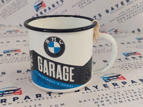BMW Garage fém bögre 