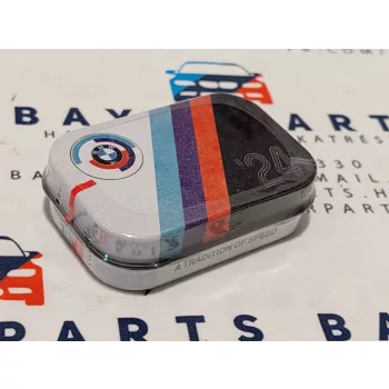   BMW Motorsport Tradition of Speed - fém cukorkás doboz fémdoboz (15g)