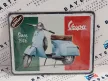 Vespa  - fémplakát  fém tábla  (20x15cm)