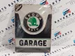 Skoda Garage - fémplakát  fém tábla  (15x20cm)