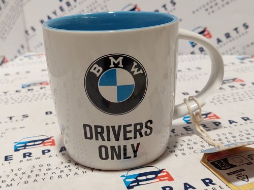 BMW - Drivers only - kerámia bögre