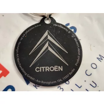 Citroen km óra kulcstartó