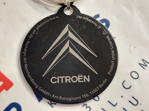 Citroen km óra kulcstartó