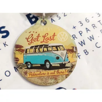   Volkswagen VW Transporter T1 - Let's get lost kulcstartó
