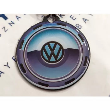 Volkswagen VW dísztárcsa kulcstartó