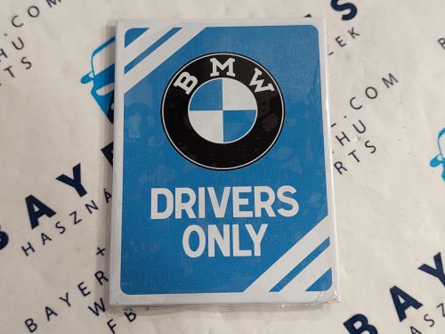 BMW Drivers only hűtőmágnes hűtő mágnes 