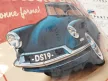 Citroen DS 19 - fémplakát  fém tábla (40x30cm)