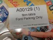 Ford Parking Only - fémplakát  fém tábla (30x40cm)