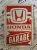Honda Garage fémplakát  fém tábla (20x30 cm)