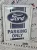 Ford Parking Only - fémplakát  fém tábla  (15x20cm)
