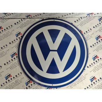 Volkswagen fém kör tábla - fémplakát  fém (35cm)