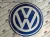 Volkswagen fém kör tábla - fémplakát  fém (35cm)