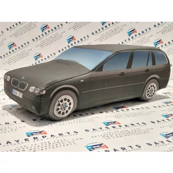 BMW E46 touring plüss autó - fekete