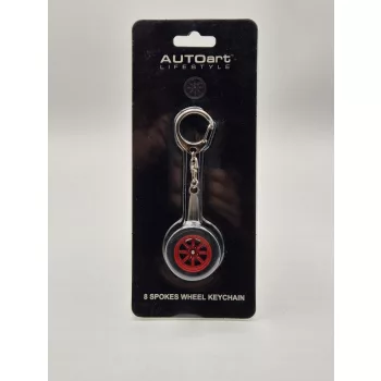 1:18-as AUTOart felni kulcstartó - piros