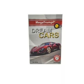   Dream Cars - álomautók - autós kvartett kártya autóskártya