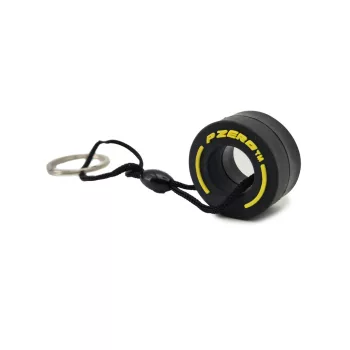 F1 Forma 1 gumi - kulcstartó kulcs tartó - sárga 