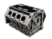V8 motor motorblokk asztali tolltartó / névjegytartó dísz