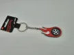 Hot Wheels - piros láng felni kulcstartó 