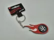Hot Wheels - piros láng felni kulcstartó 