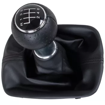   Audi A6 C6 04-11 sebességváltó gomb FEKETE + FEKETE HARMONIKA