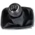 VW Golf IV 97-03 sebességváltó gombfej FEKETE + gumiharmonika kerettel CHRÓM 6 SEBESSÉG FURAT 23MM