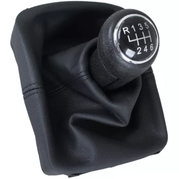   VW Polo IV 01-09 sebességváltó gomb + 6 SEBESSÉGES VÁLTÓSZOKNYA