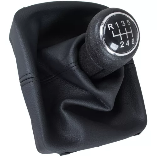 VW Polo IV 01-09 sebességváltó gomb + 6 SEBESSÉGES VÁLTÓSZOKNYA