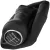 VW Golf IV 98-05 sebességváltó gomb FEKETE 6 SEBESSÉG + GUMIHARMONIKA 23 MM FURAT