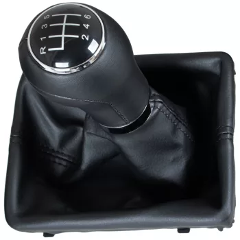   Audi A4 B8 07-15 sebességváltó gomb FEKETE 6 SEBESSÉG + FEKETE VÁLTÓSZOKNYA